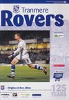 Tranmere Rovers v Brighton & Hove Albion Match Programme 2009-10-17