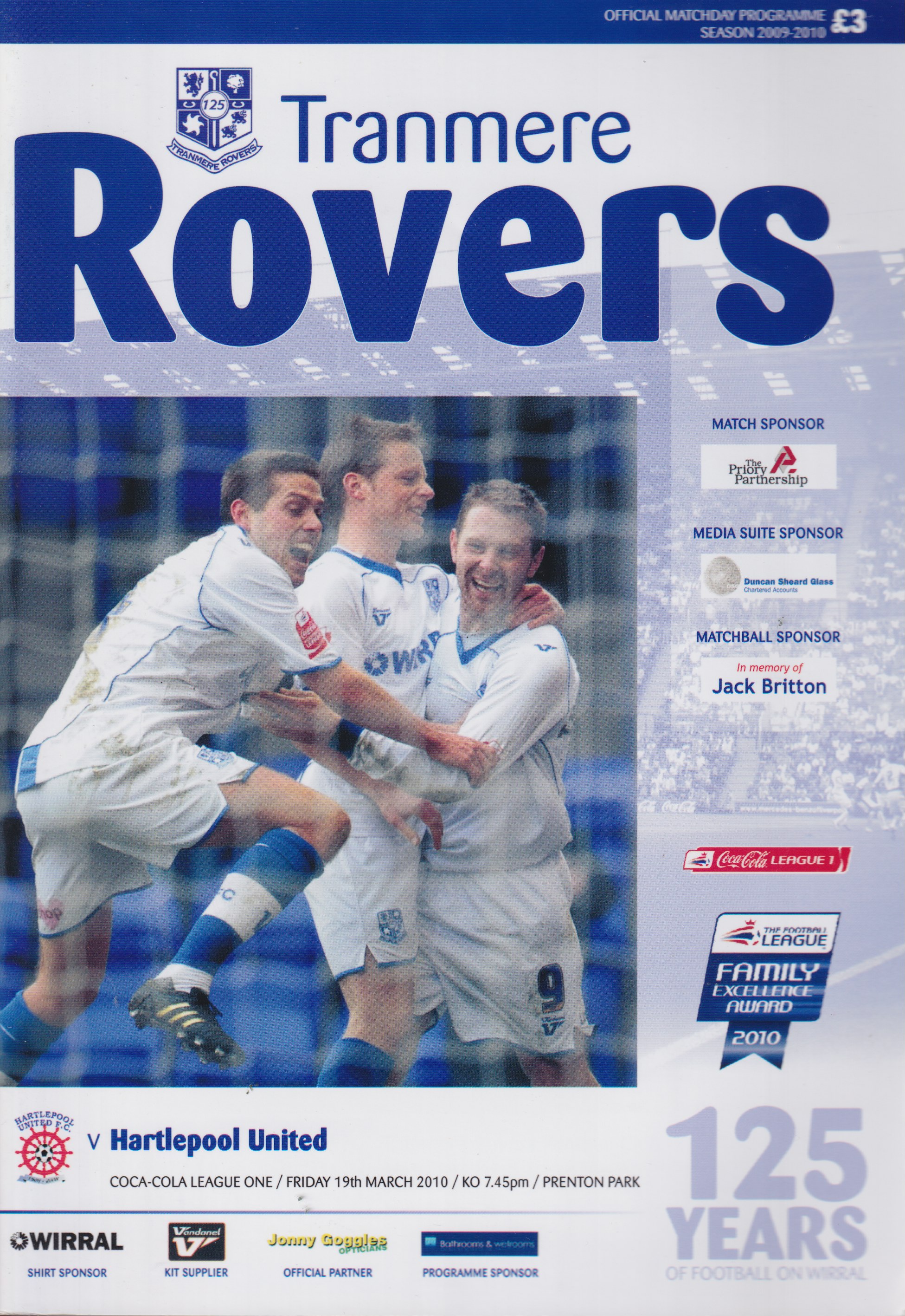 Match Programme