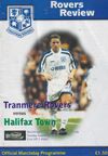 Tranmere Rovers v Halifax Town Match Programme 2000-08-22