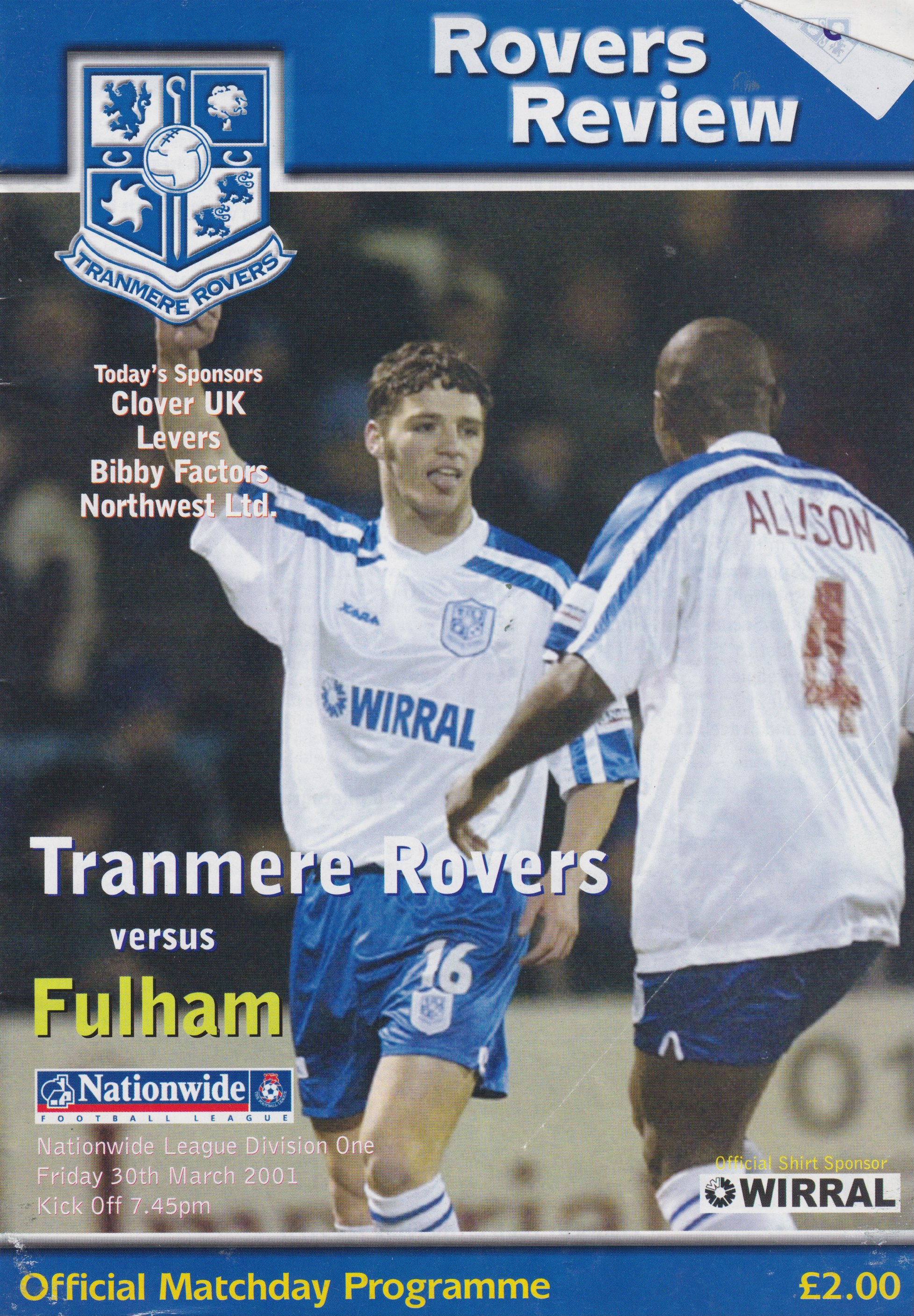 Match Programme