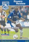 Tranmere Rovers v Norwich City Match Programme 2001-04-14