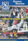 Tranmere Rovers v Nottingham Forest Match Programme 2001-05-06
