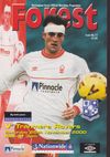 Nottingham Forest v Tranmere Rovers Match Programme 2000-11-25