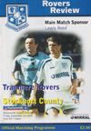 Tranmere Rovers v Stockport County Match Programme 2000-09-01