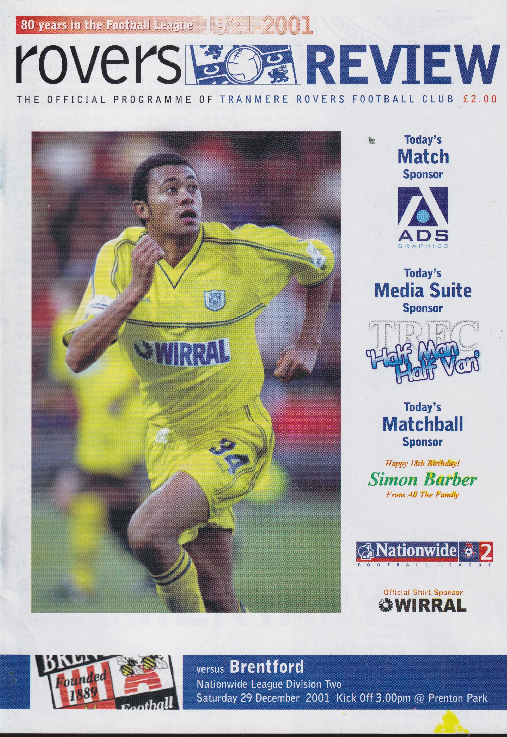 Match Programme