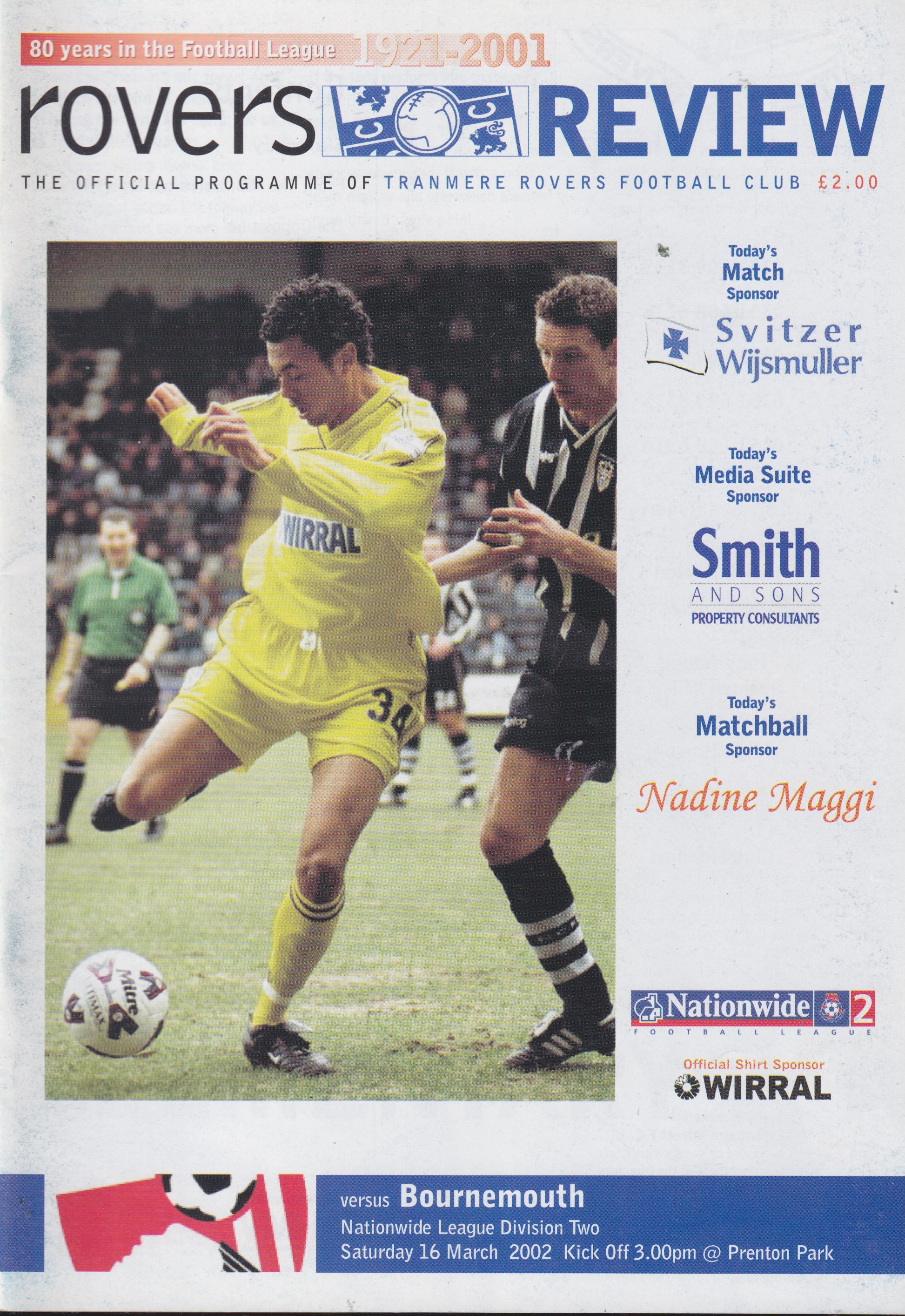 Match Programme