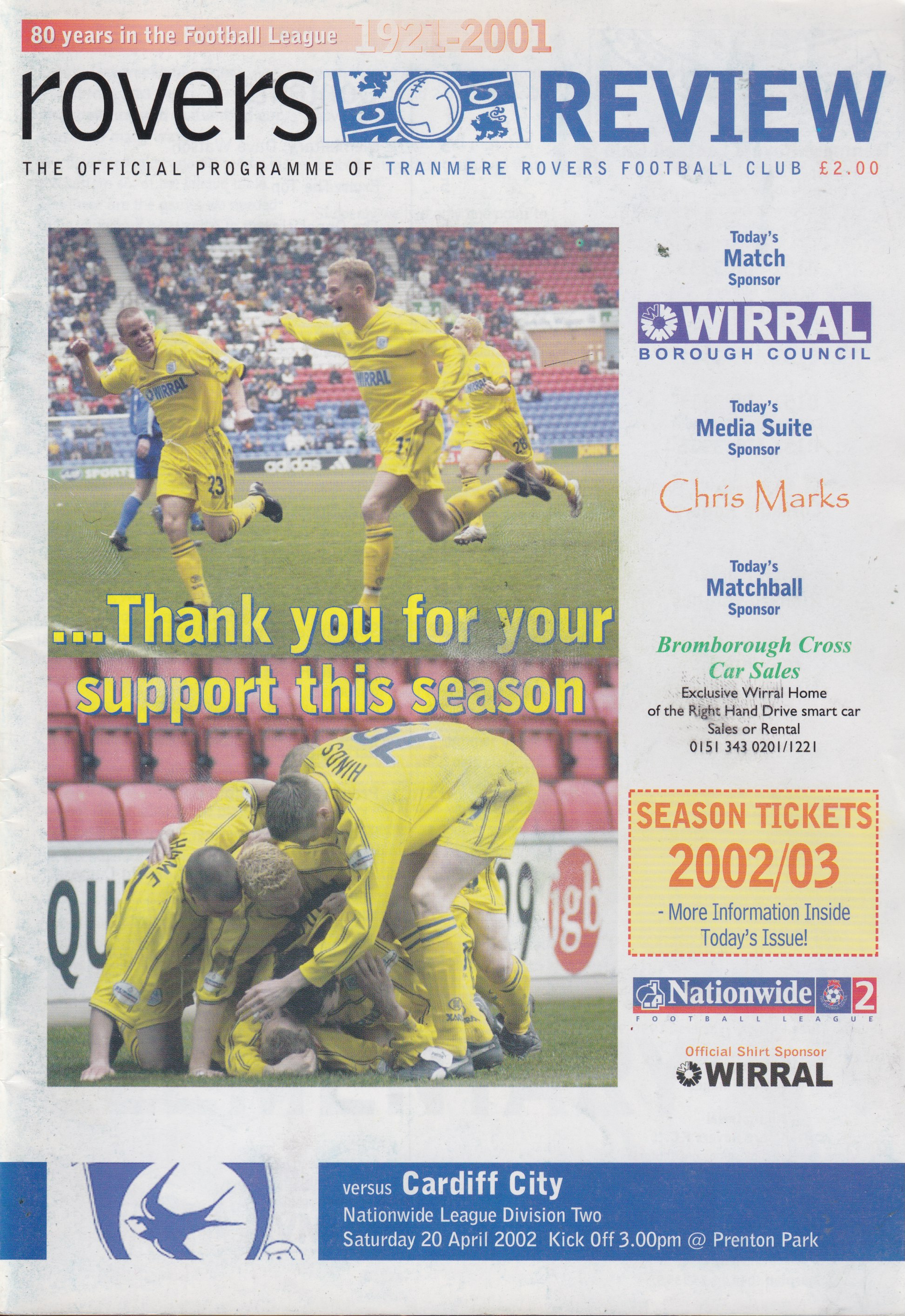 Match Programme