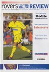 Tranmere Rovers v Blackpool Match Programme 2001-10-04