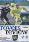Tranmere Rovers v Queens Park Rangers Match Programme 2002-12-28