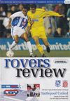 Tranmere Rovers v Hartlepool United Match Programme 2002-10-22