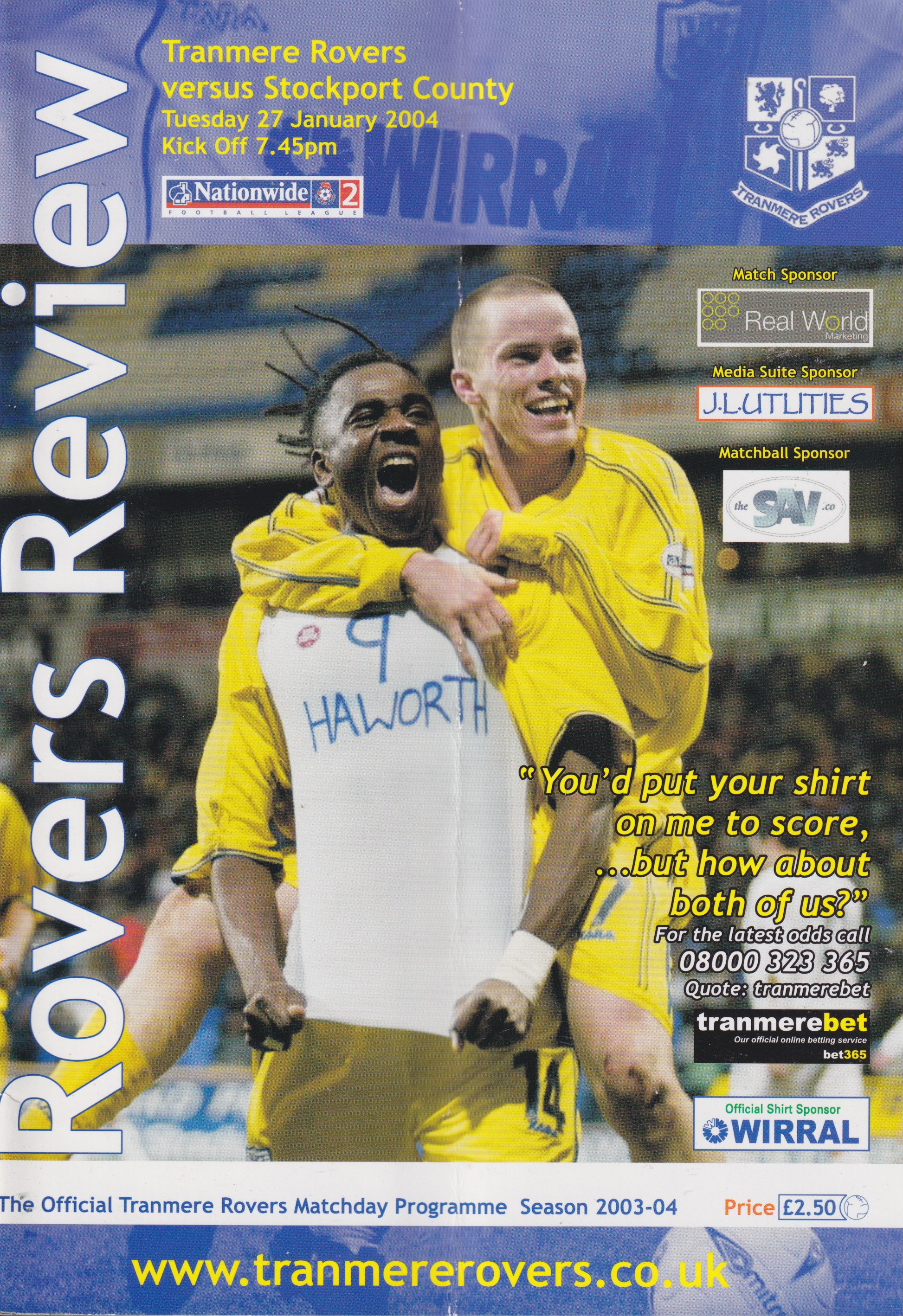 Match Programme