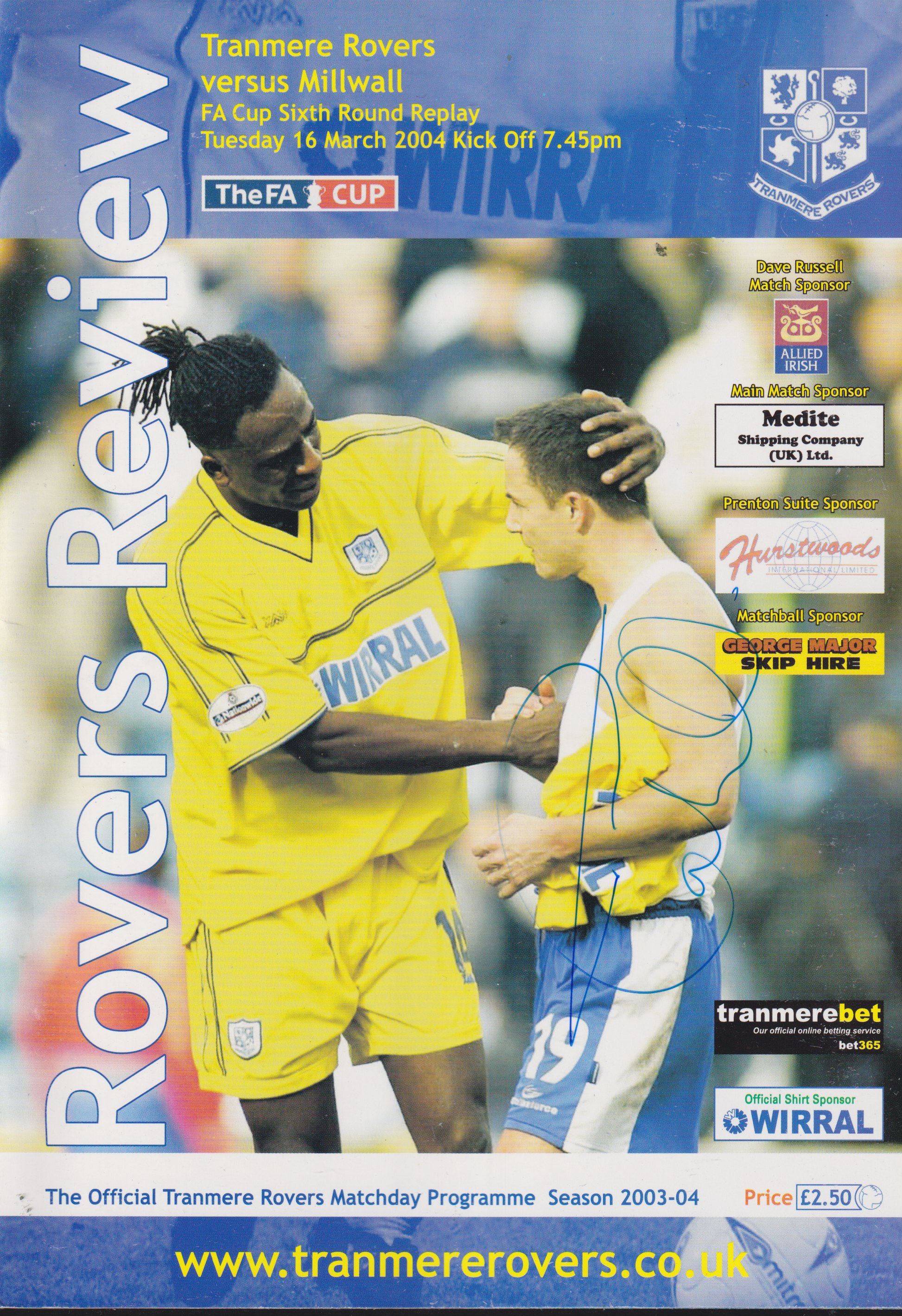 Match Programme