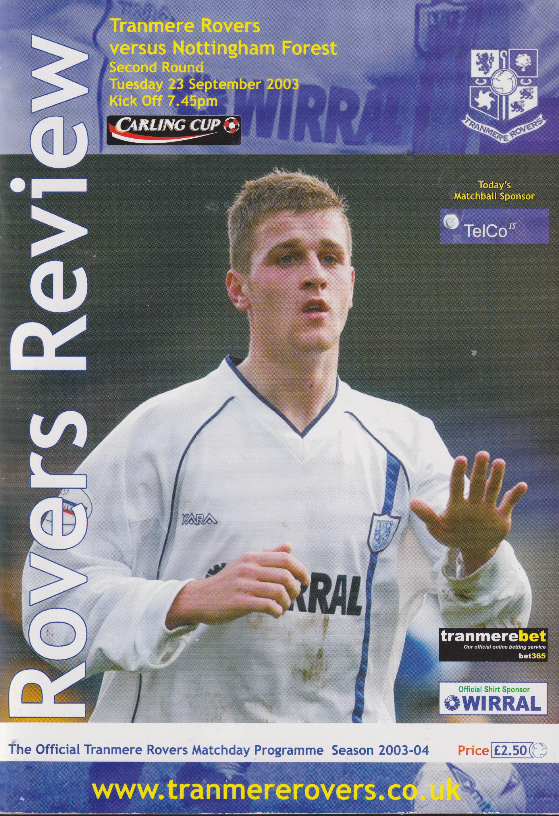 Match Programme