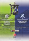 Tranmere Rovers v Forest Green Rovers Match Programme 2017-05-14