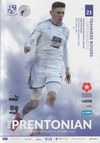 Tranmere Rovers v Gateshead Match Programme 2018-04-10