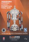 Tranmere Rovers v Boreham Wood Match Programme 2018-05-12