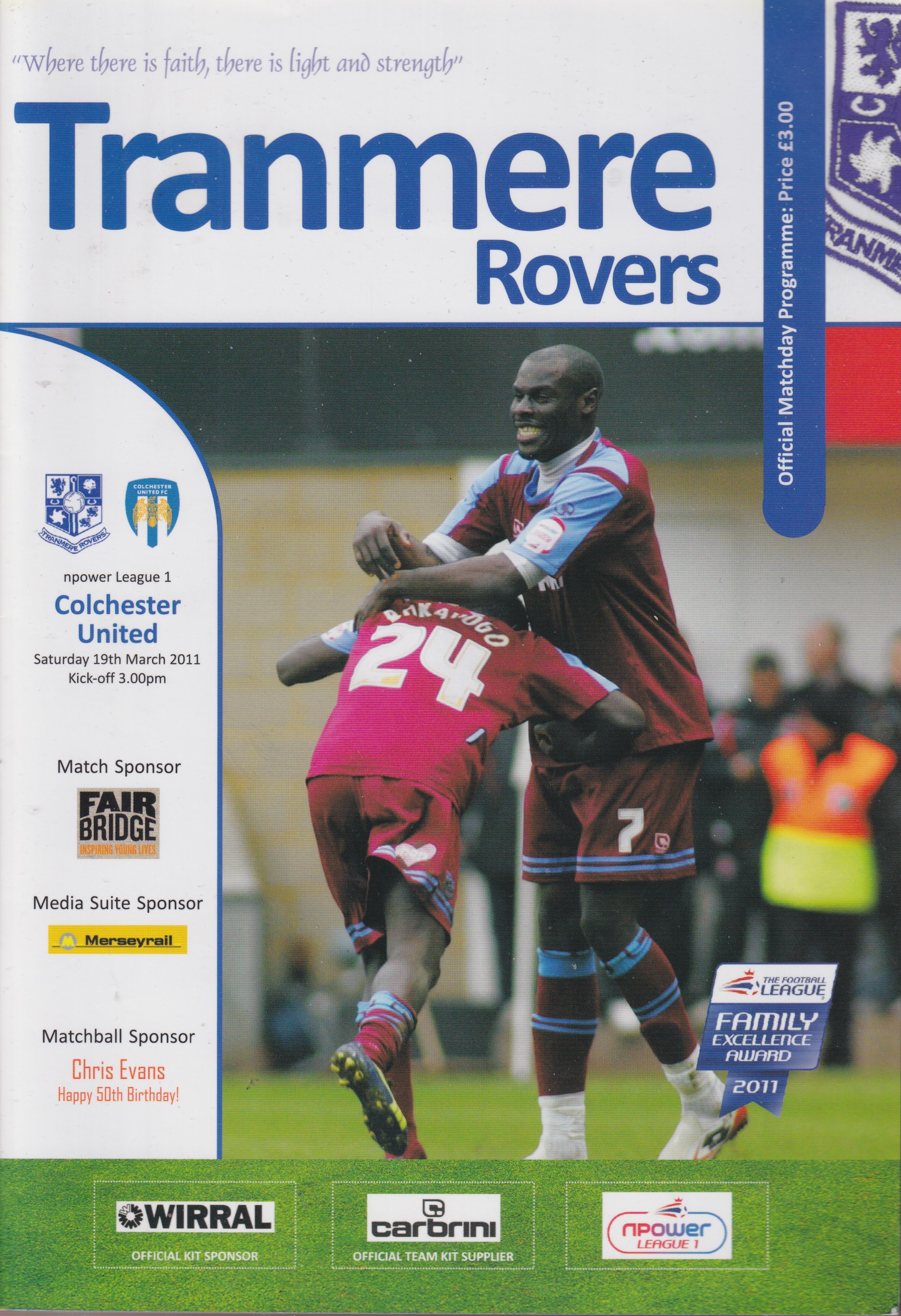 Match Programme