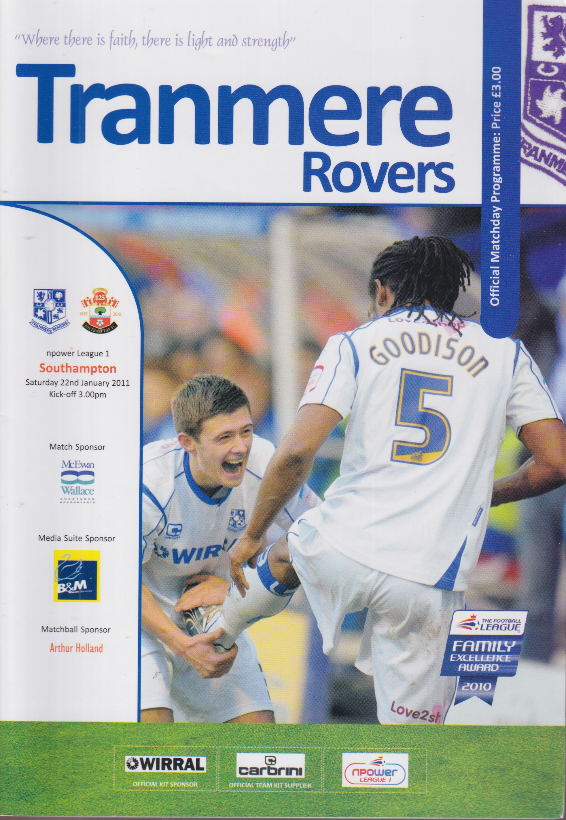 Match Programme