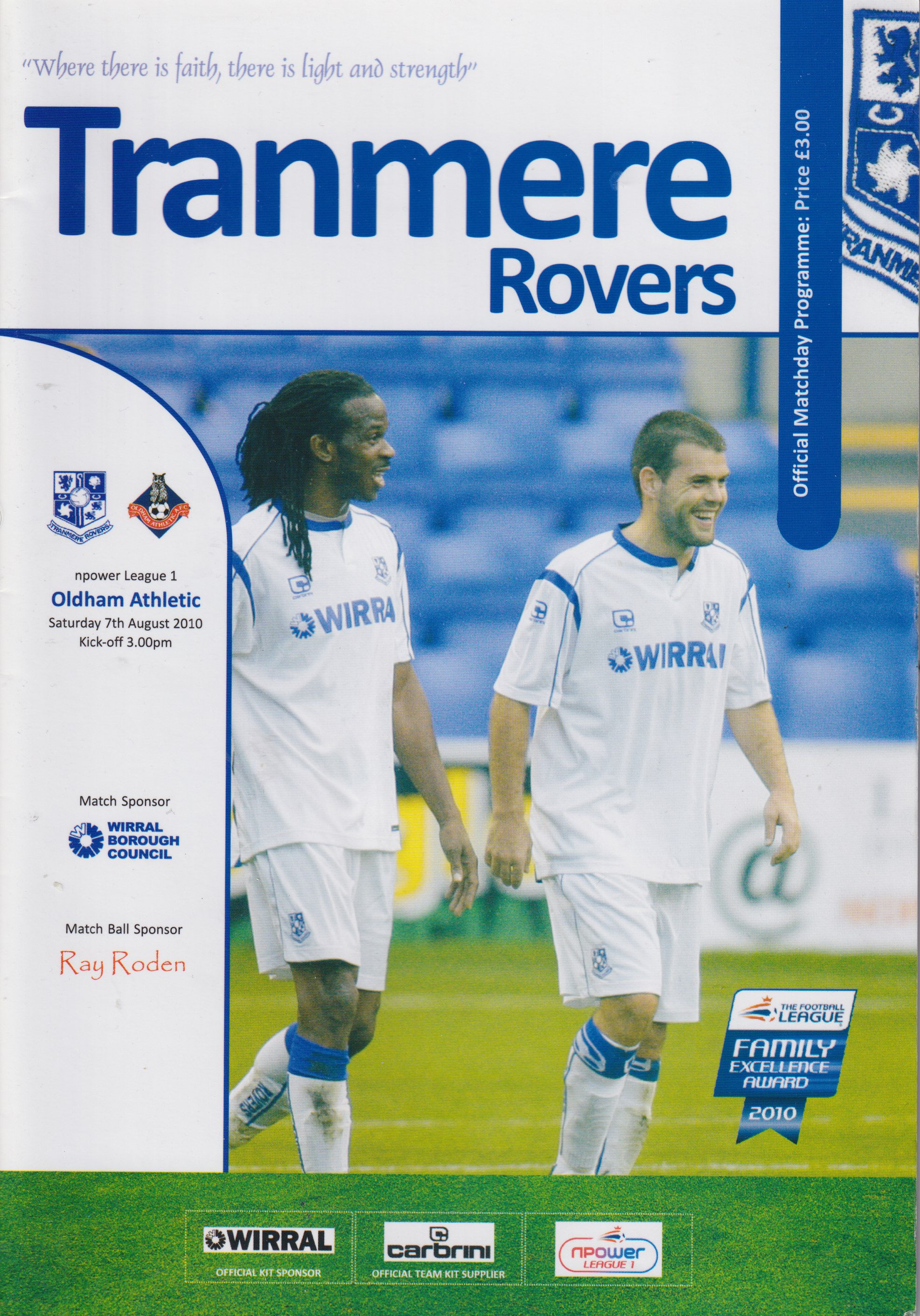 Match Programme