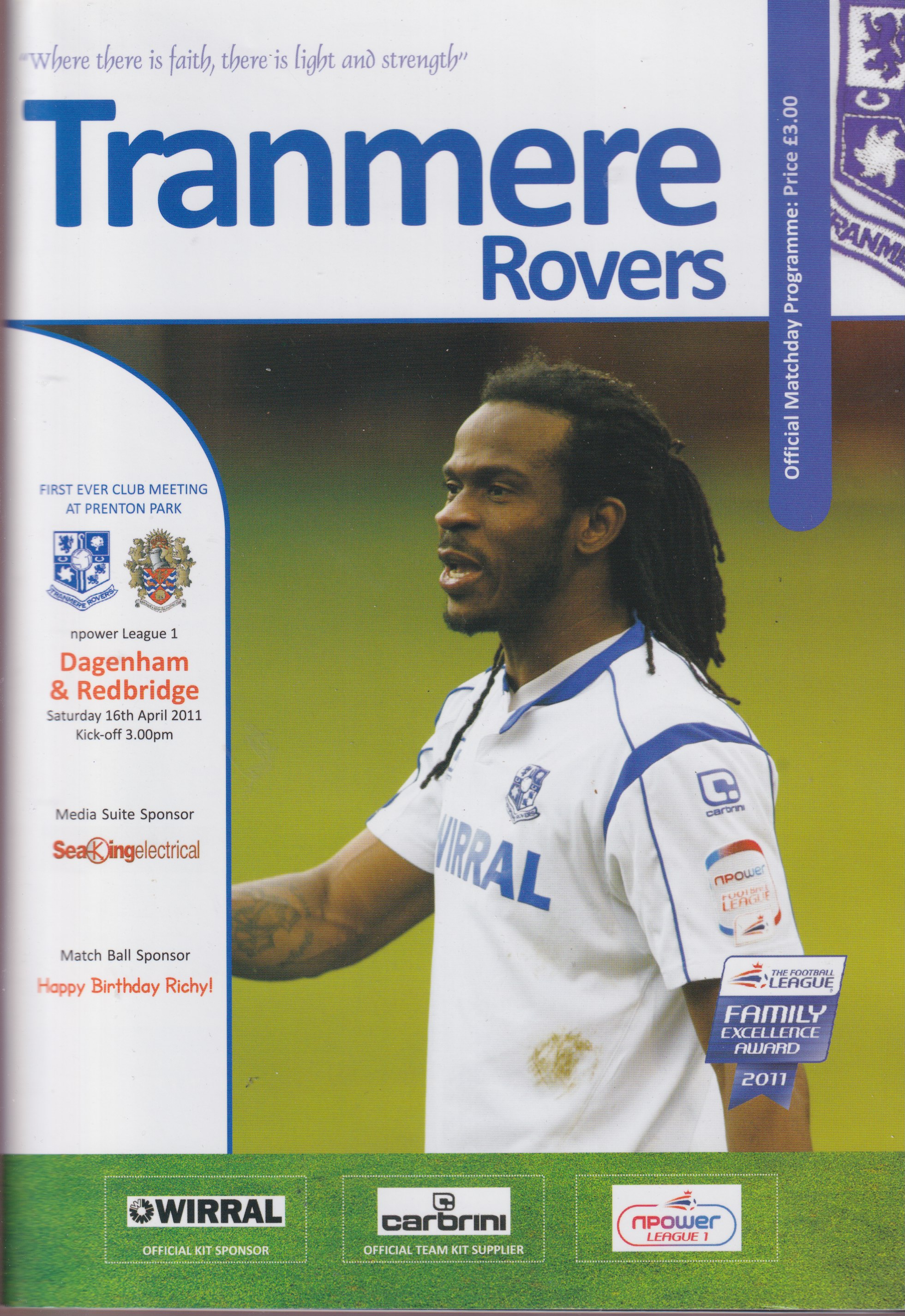 Match Programme