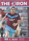 Scunthorpe United v Tranmere Rovers Match Programme 2011-10-29