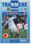Tranmere Rovers v Walsall Match Programme 2011-10-22
