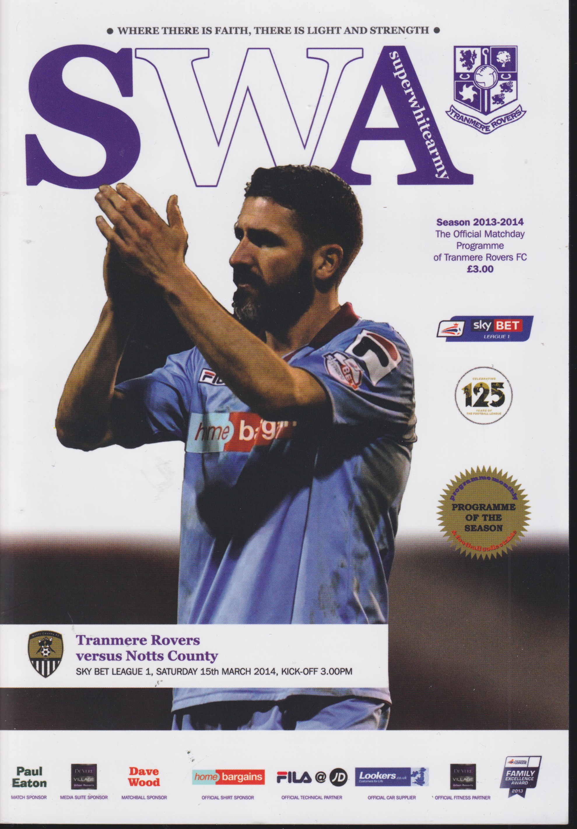 Match Programme