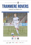 Tranmere Rovers v Salford City Match Programme 2021-04-17