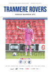 Tranmere Rovers v Barrow Match Programme 2021-04-24