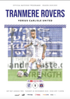 Tranmere Rovers v Carlisle United Match Programme 2020-11-24