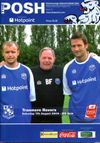 Peterborough United v Tranmere Rovers Match Programme 2004-08-07