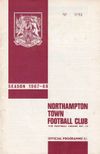 Northampton Town v Tranmere Rovers Match Programme 1967-12-26