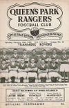 Queens Park Rangers v Tranmere Rovers Match Programme 1960-02-13