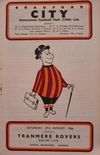 Bradford City v Tranmere Rovers Match Programme 1966-08-27